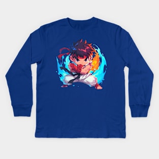 ryu Kids Long Sleeve T-Shirt